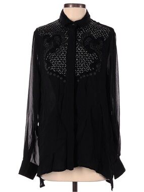 Religion beaded and embroidered blouse
